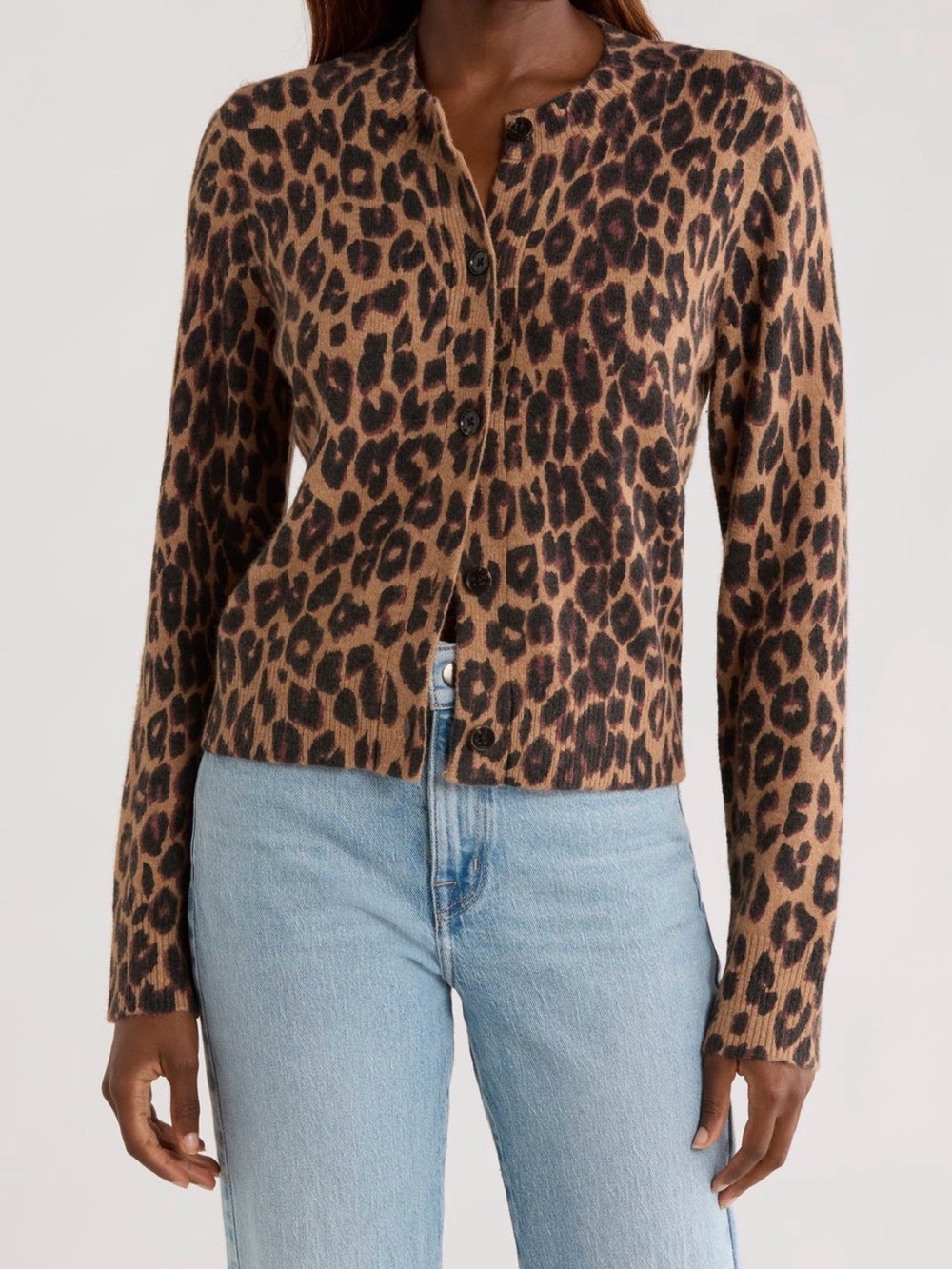 Rails Millie Leopard Print Cardigan - NWT Medium